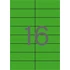 Etikett, 105x37 mm, színes, APLI, zöld 1600 etikett/csomag